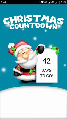 Santa CountDown android App screenshot 1